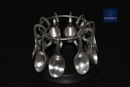 Trinklöffel W. & S. SØRENSEN, Set 10 Stück mit Halter